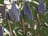 An array of axes